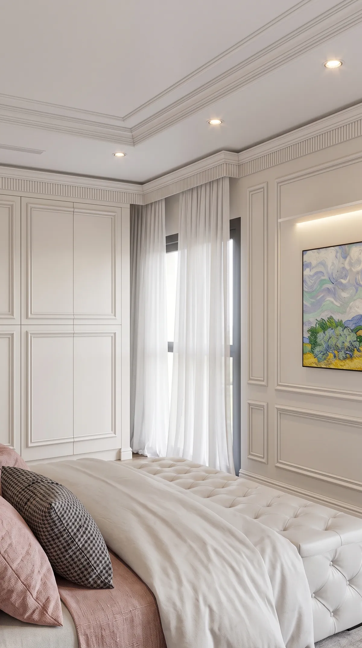 Design de Interiores Neoclássico com Boiserie — Apto. Elysée