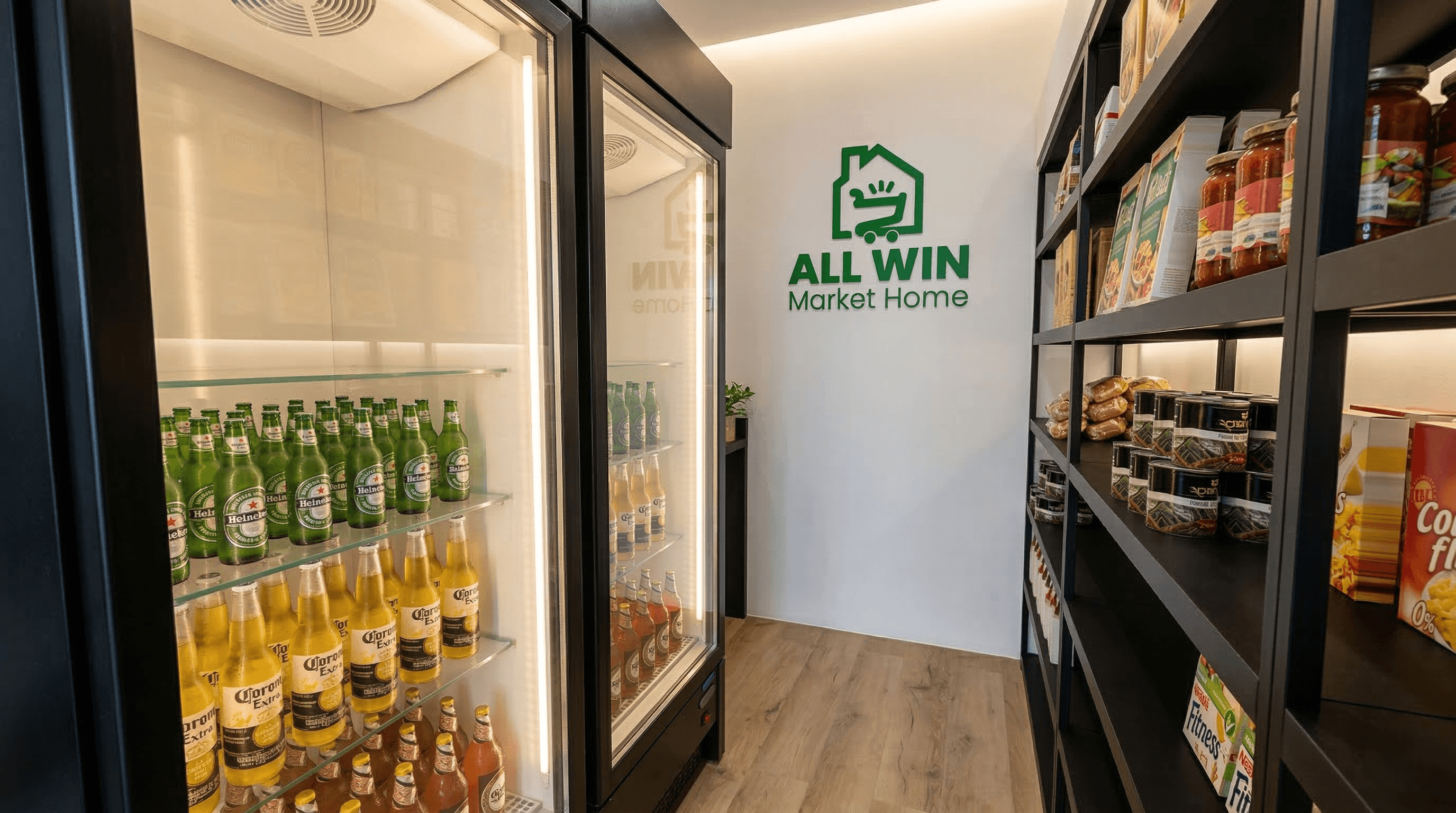 Arquitetura Comercial Allwin Market Home